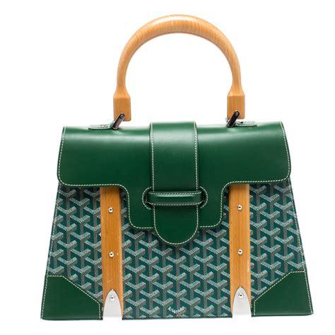 goyard saigon green fake|real goyard bag.